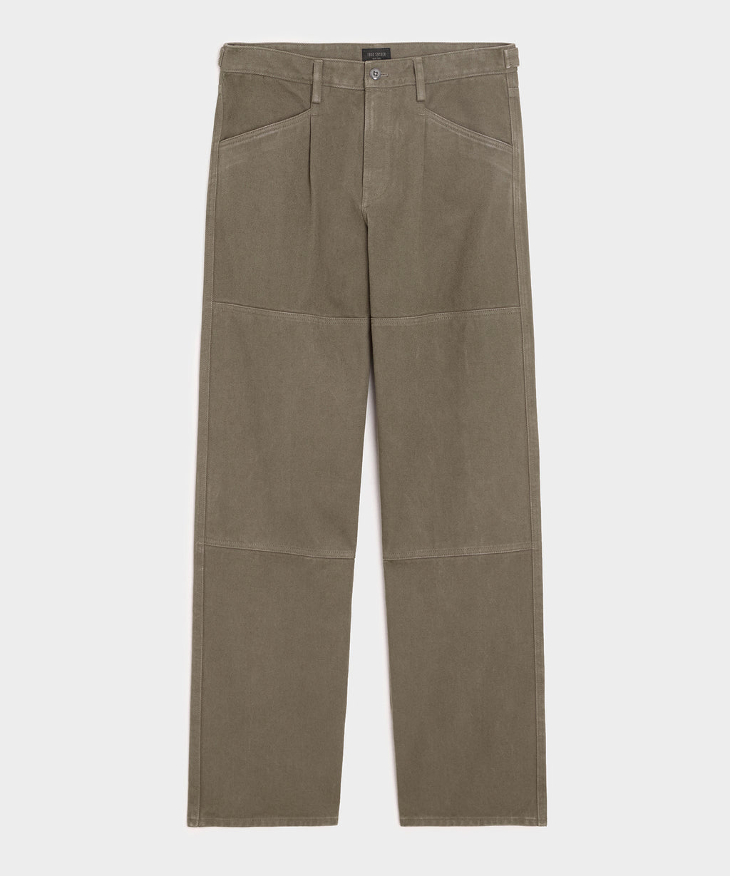 Pleated Welder Pant