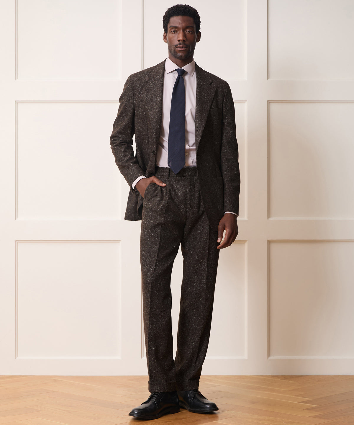 Italian Silk Donegal Madison Trouser
