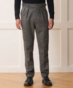 Italian Donegal Herringbone Gurkha Trouser