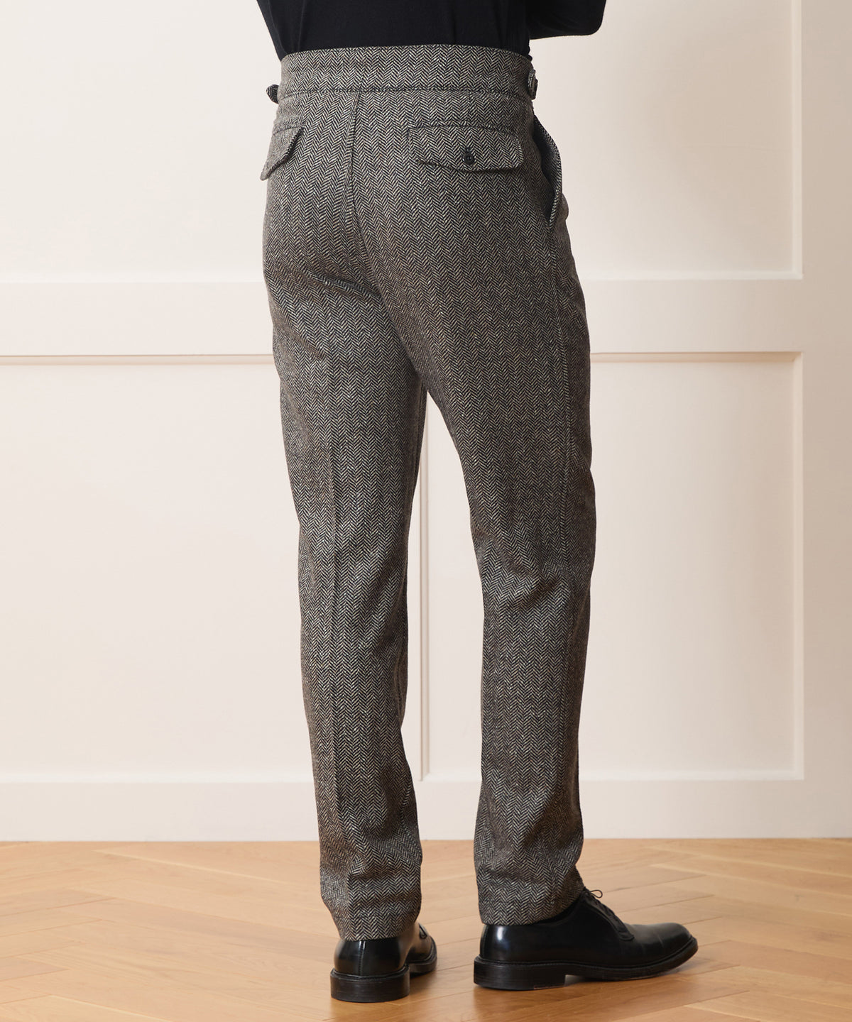 Italian Donegal Herringbone Gurkha Trouser