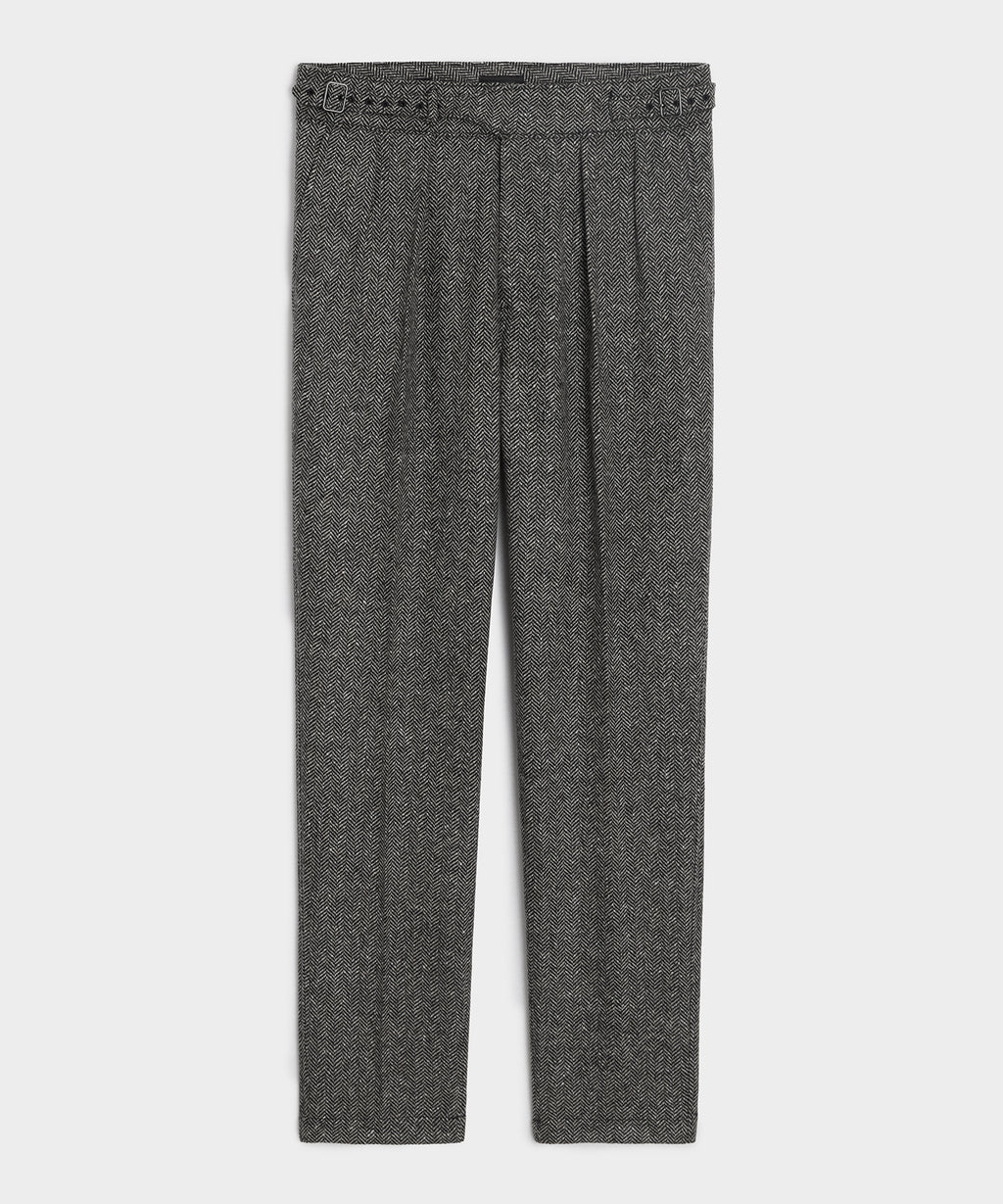 Italian Donegal Herringbone Gurkha Trouser