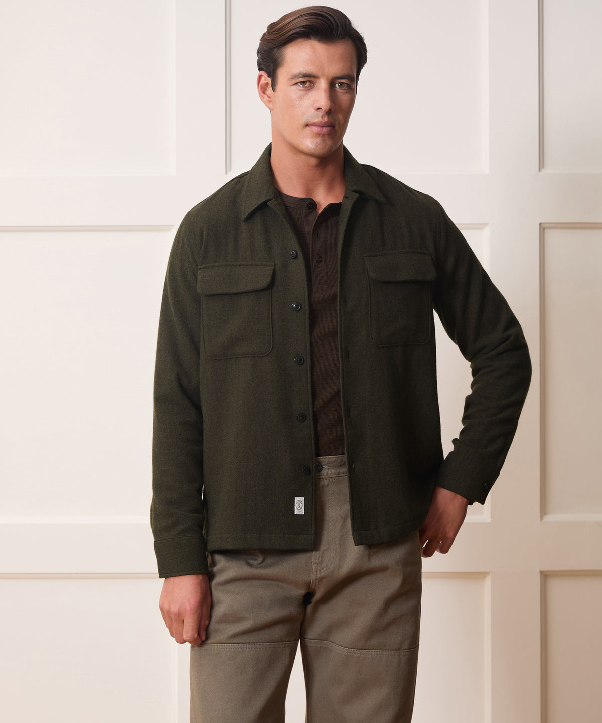 Pinstripe Field Shirt