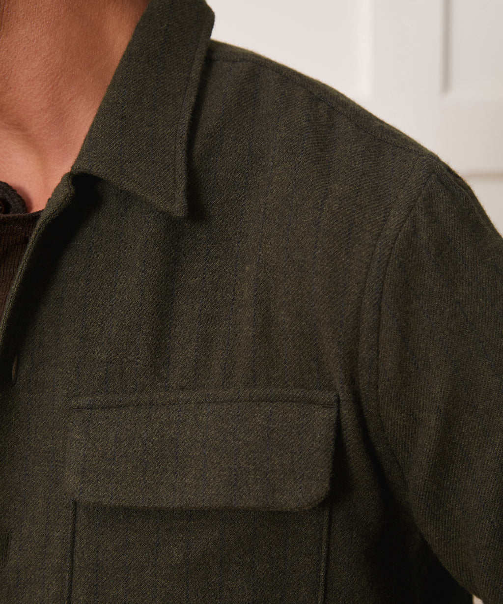 Pinstripe Field Shirt