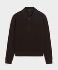 Cashmere Quarter-Zip Sweater Polo