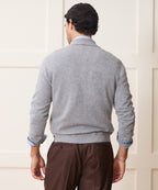 Cashmere Quarter-Zip Sweater Polo