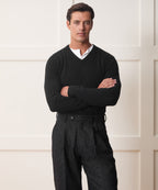 Cashmere V-Neck Sweater