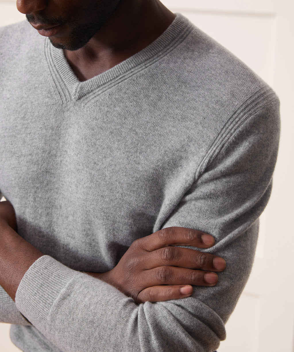 Cashmere V-Neck Sweater