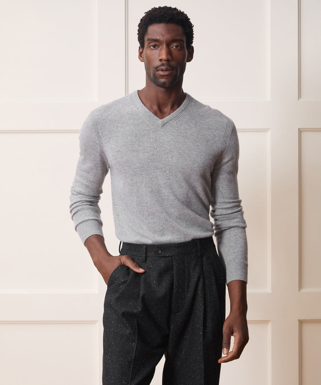 Cashmere V-Neck Sweater