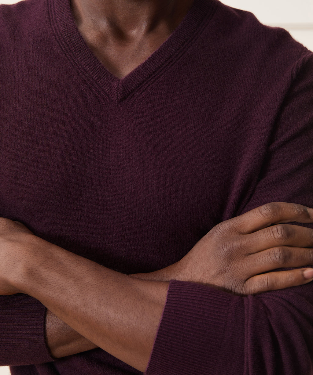 Cashmere V-Neck Sweater