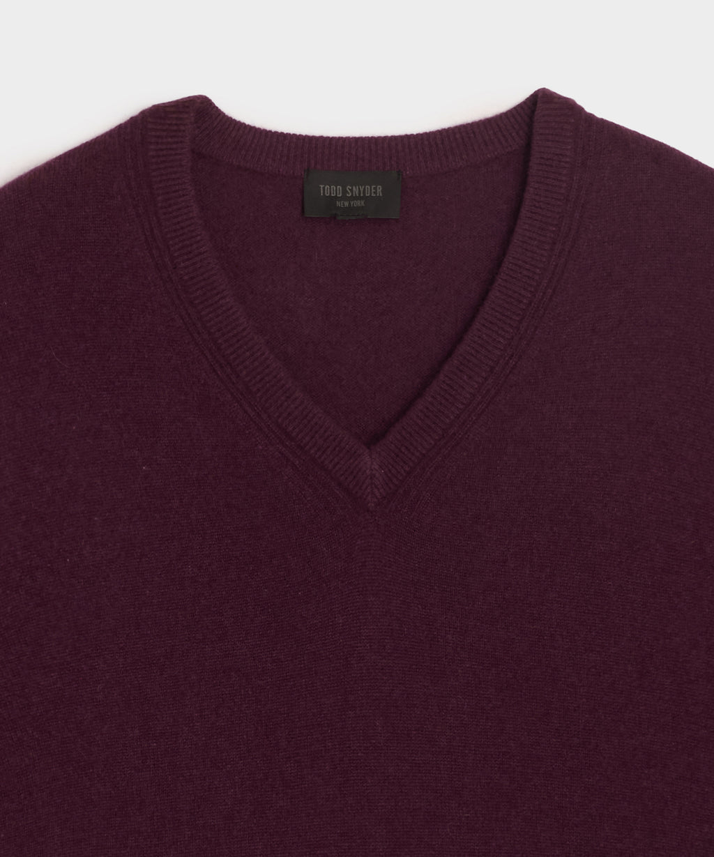 Cashmere V-Neck Sweater