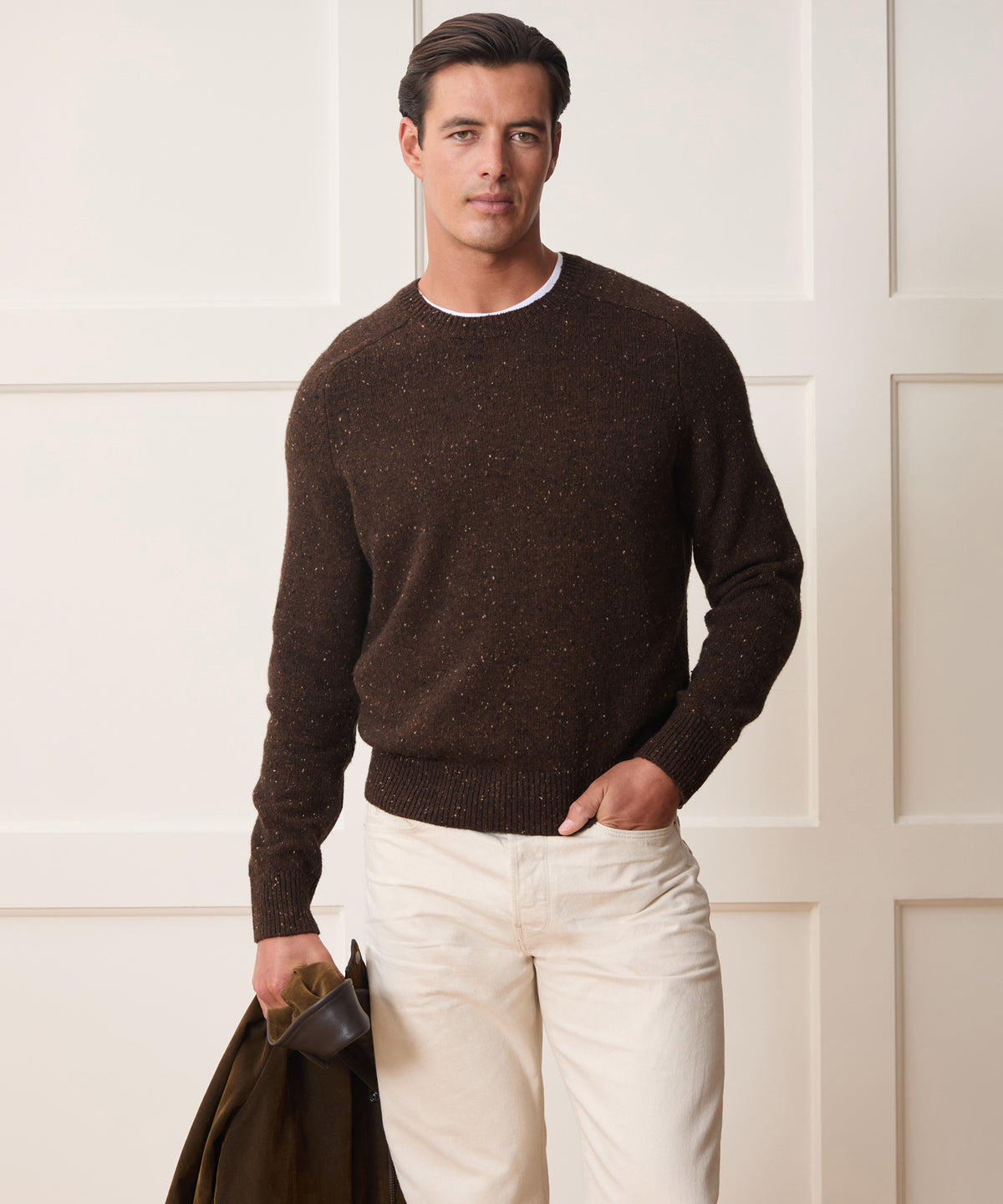 Donegal Crewneck Sweater