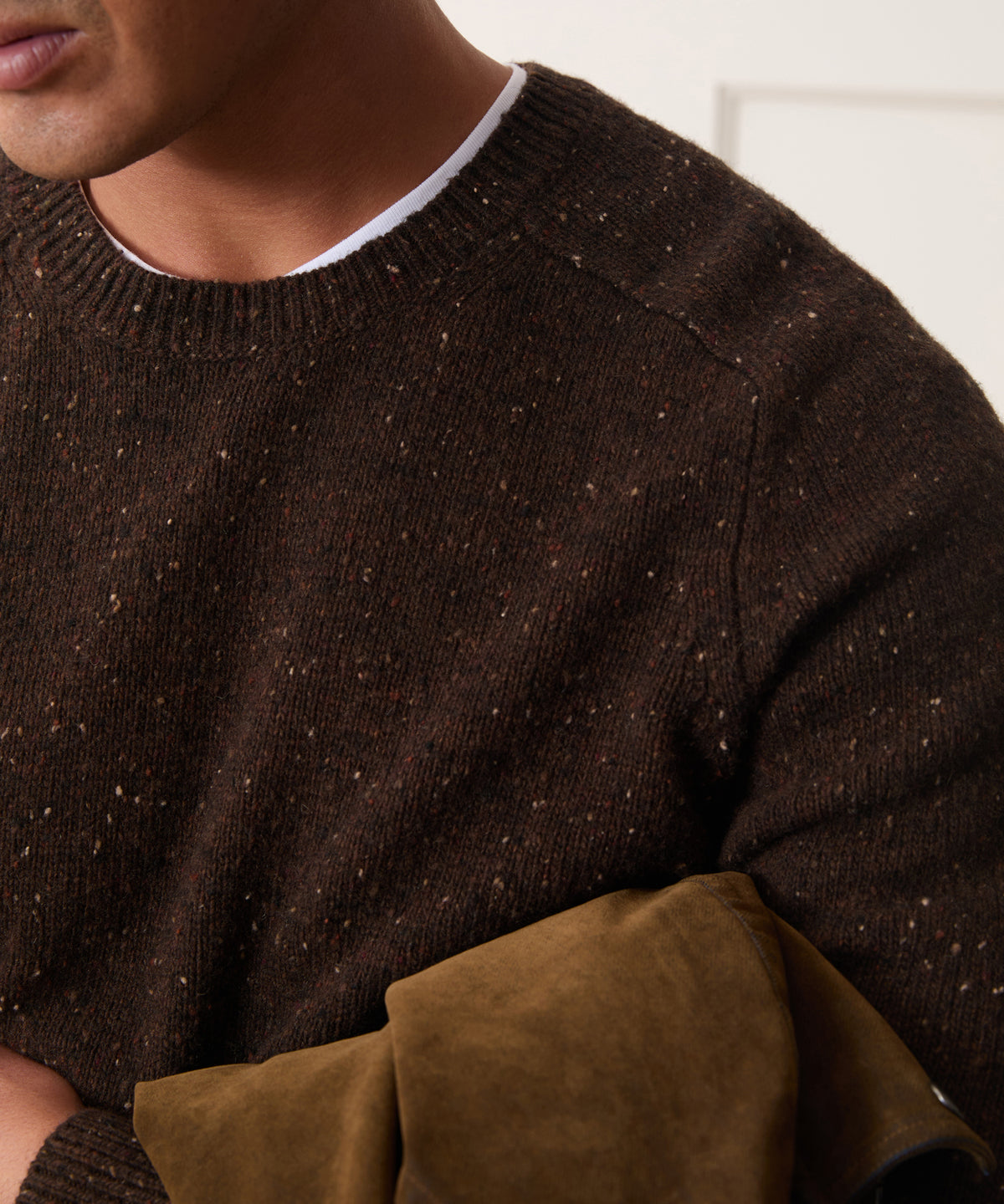 Donegal Crewneck Sweater