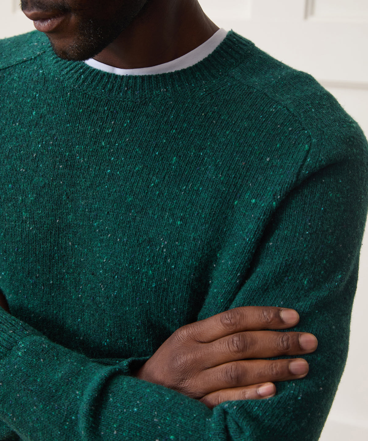 Donegal Crewneck Sweater