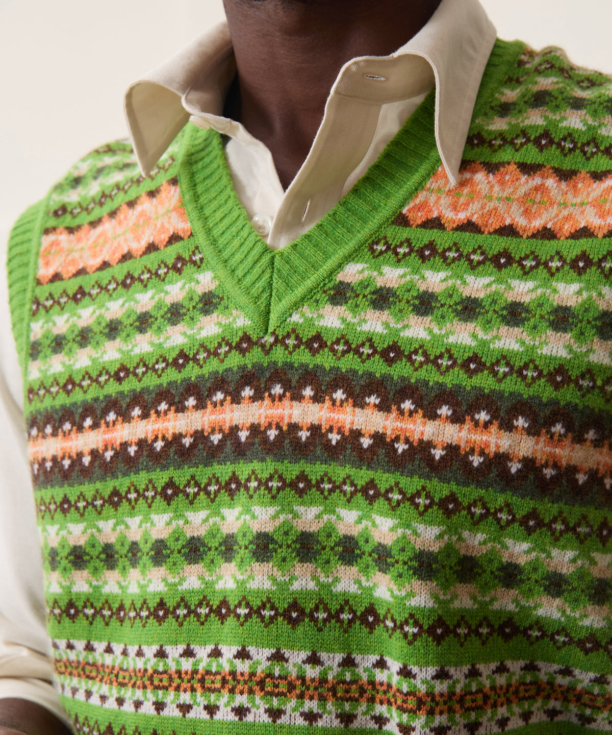Fair Isle Sweater Vest