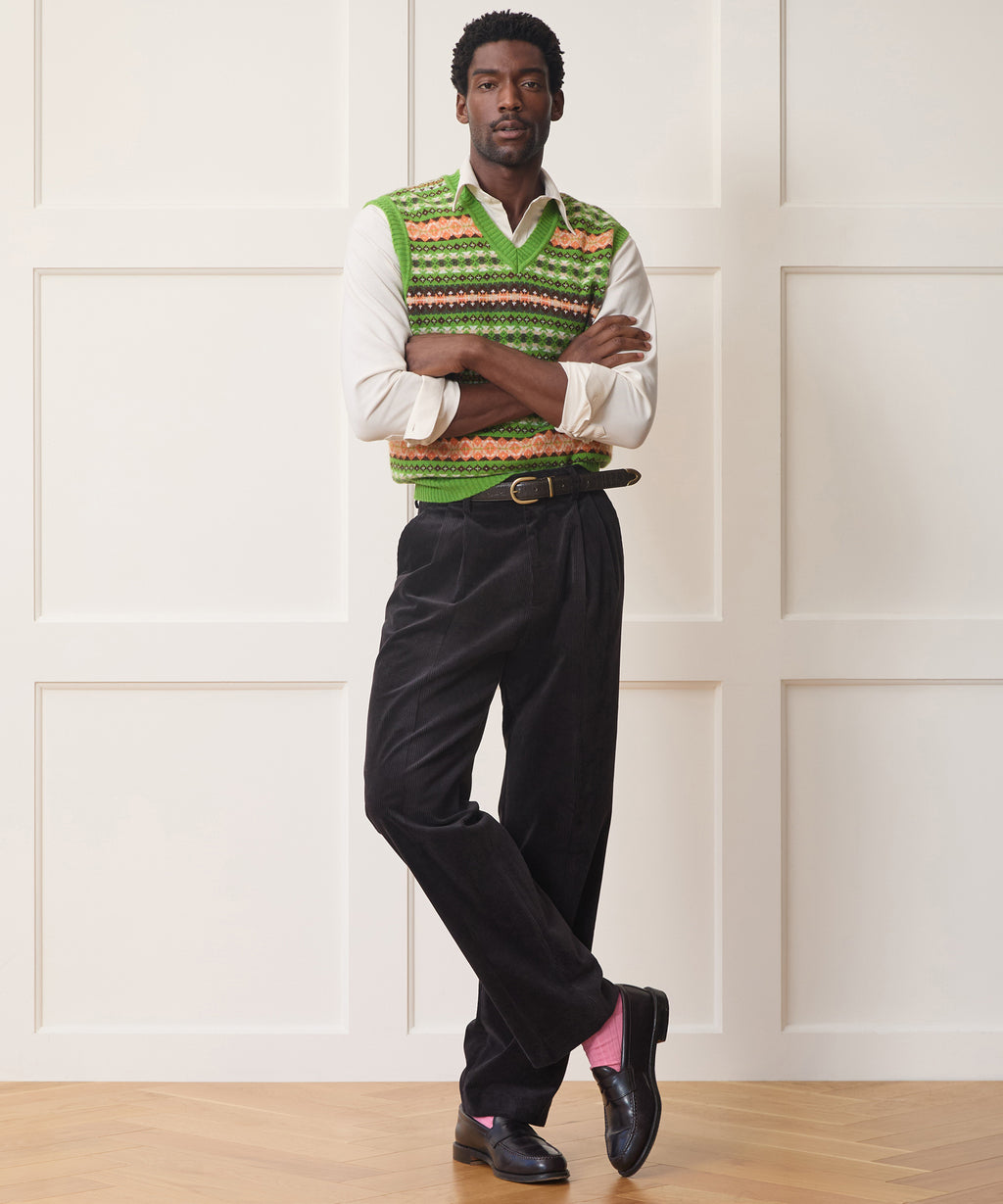 Fair Isle Sweater Vest