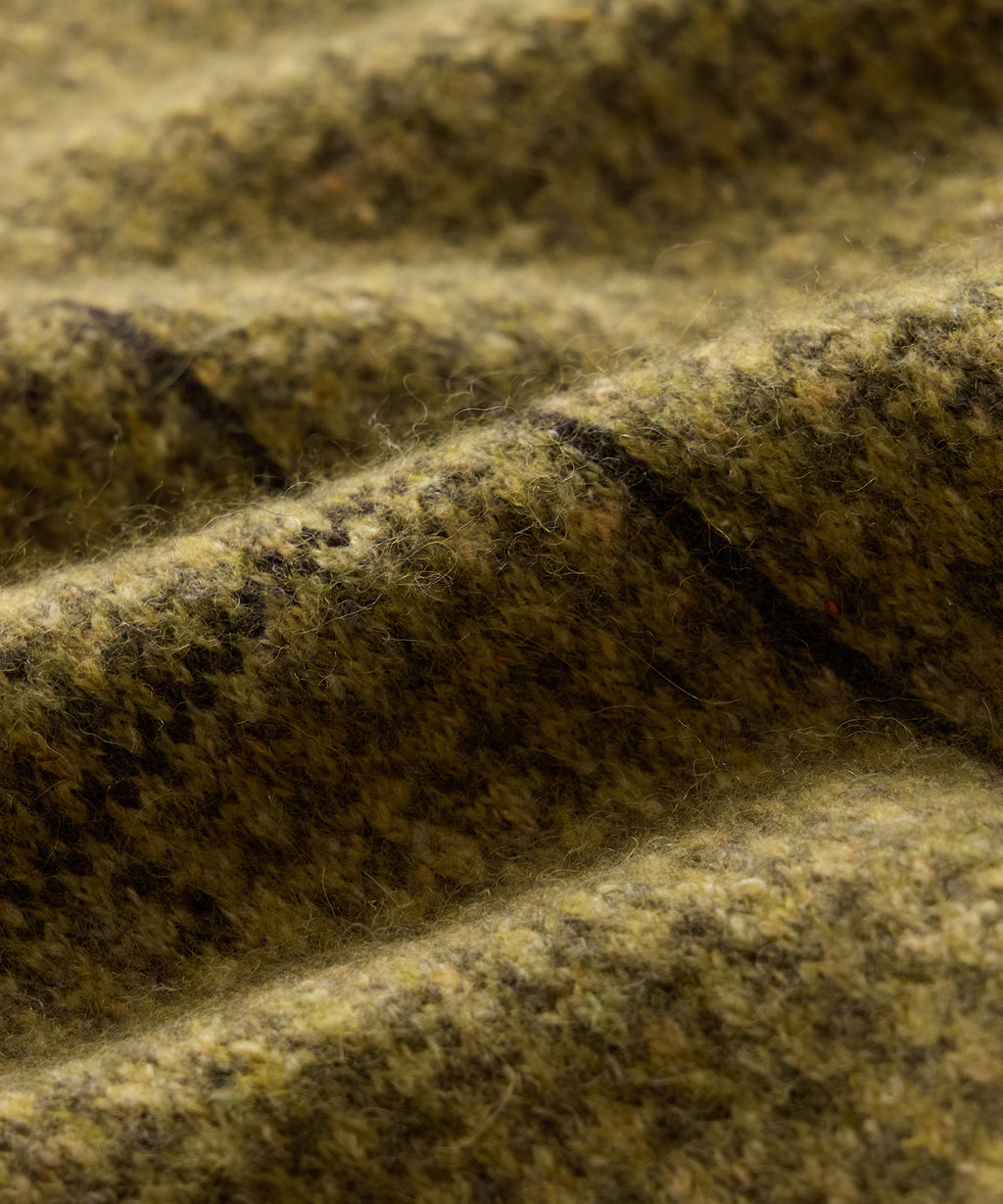 Glen Plaid V-Neck Sweater