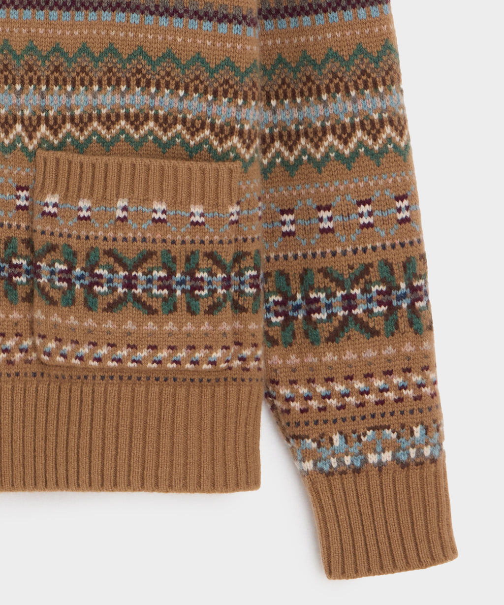 Todd Snyder x Lagavulin Fair Isle Sweater Jacket