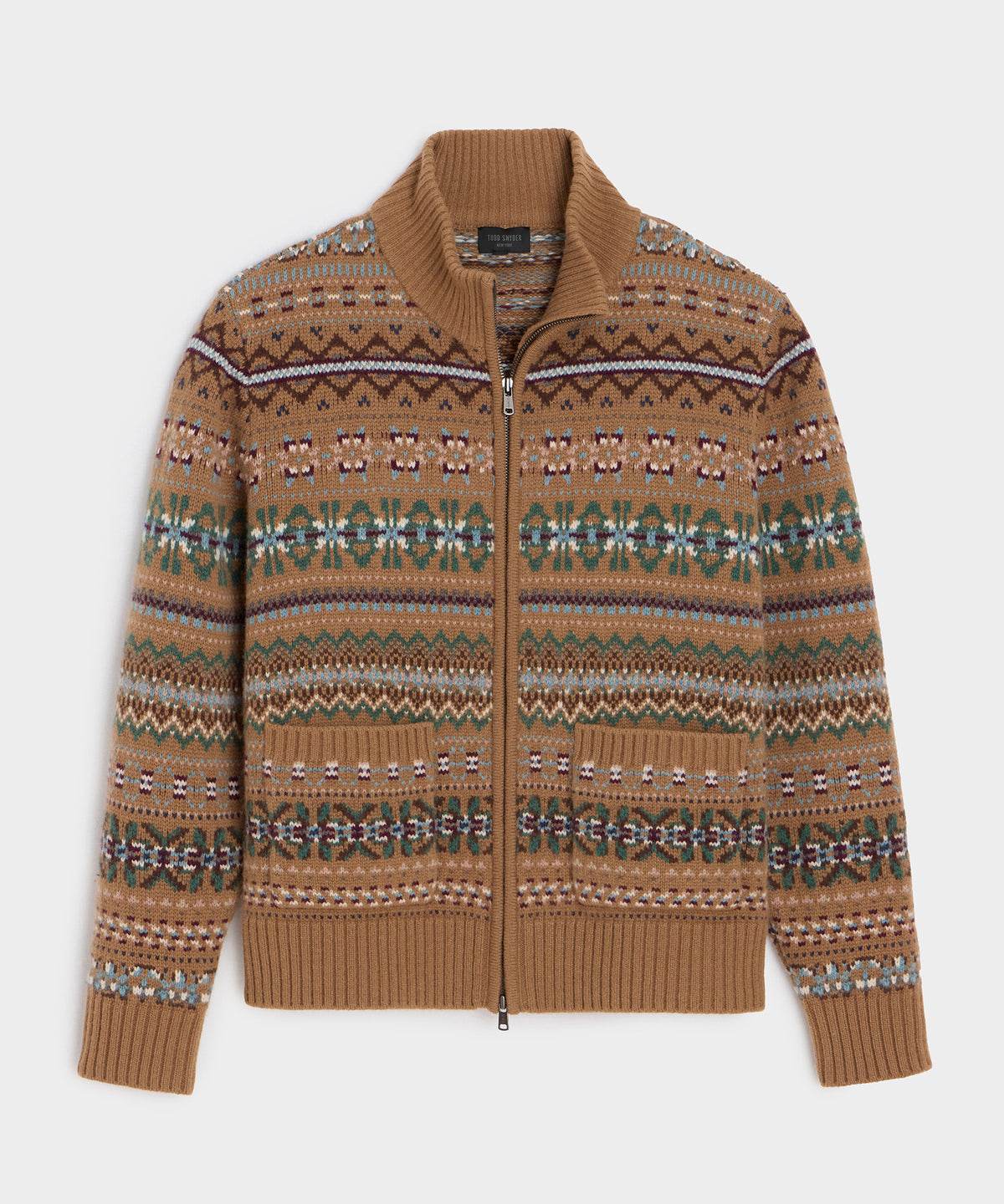Todd Snyder x Lagavulin Fair Isle Sweater Jacket