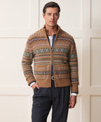 Todd Snyder x Lagavulin Fair Isle Sweater Jacket