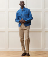 Italian Lightweight Cotton Side Tab Trouser