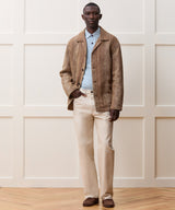 Striped Linen Café Jacket