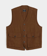 Linen Utility Vest