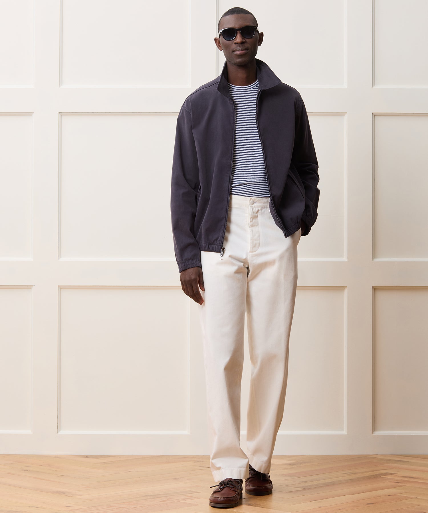 Dad Jacket in Navy – Todd Snyder