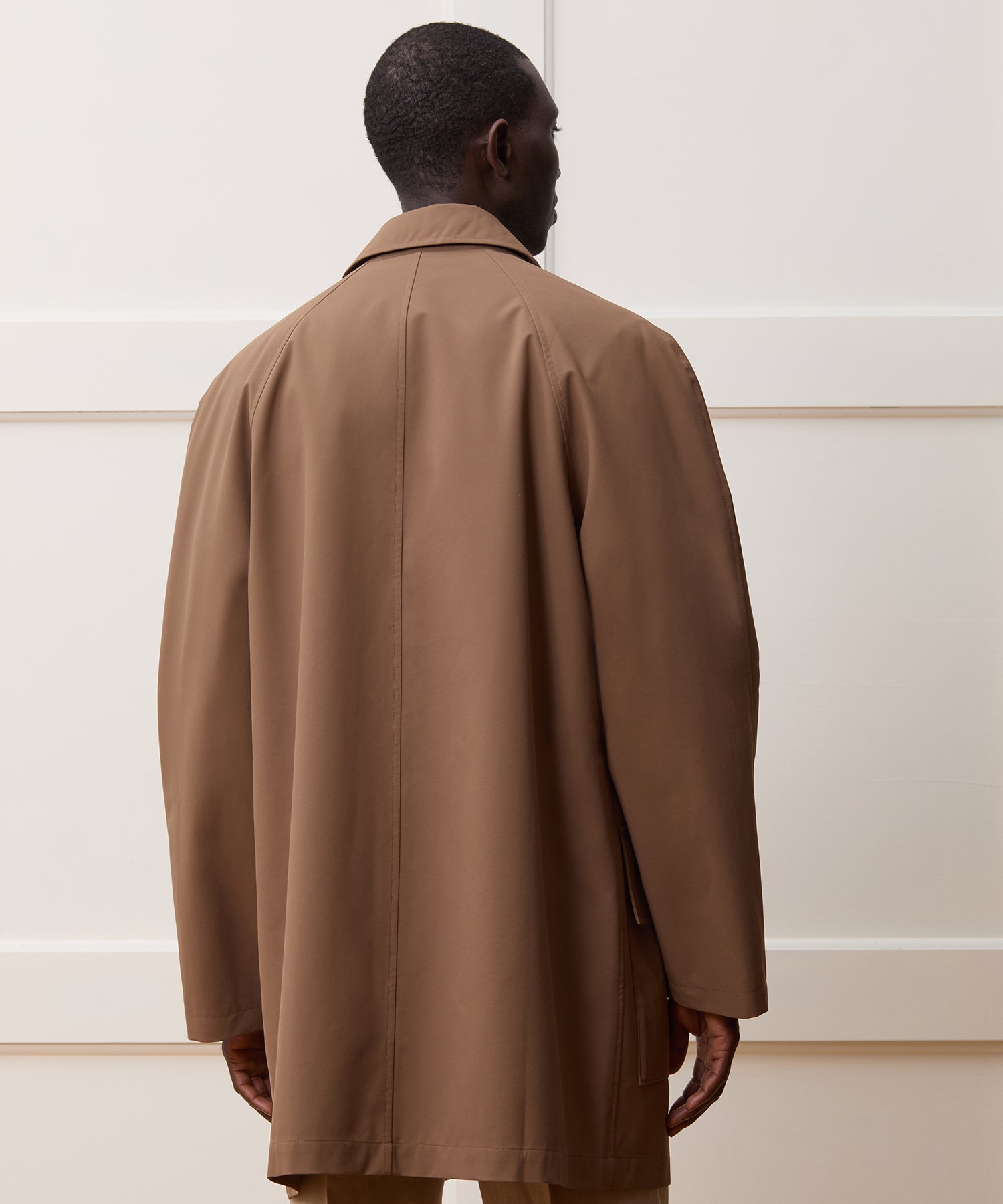 Mid-Length Mac Jacket in Brown – Todd Snyder