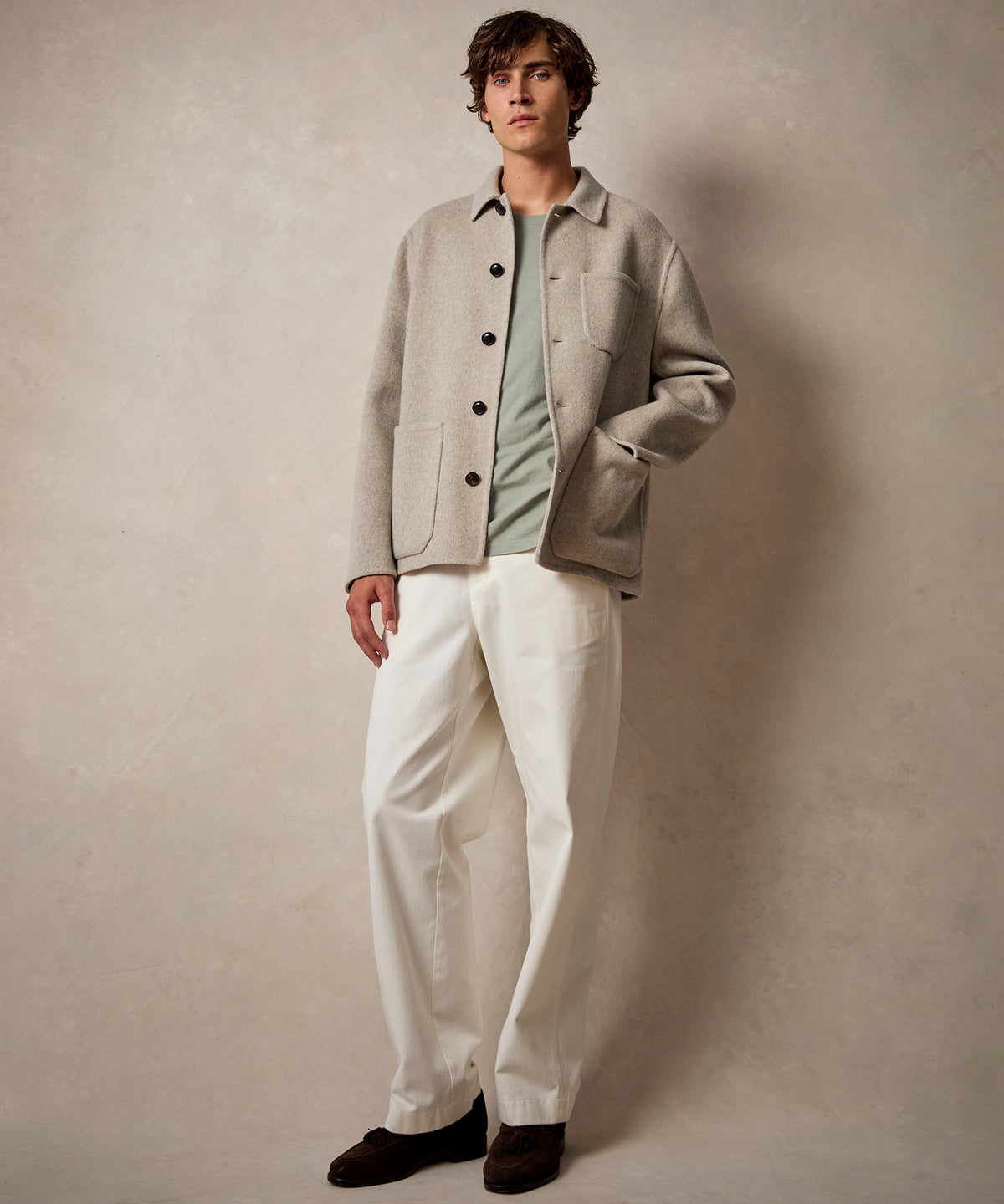 Italian Cashmere Chore Coat