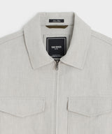 Cotton-Linen Station Jacket