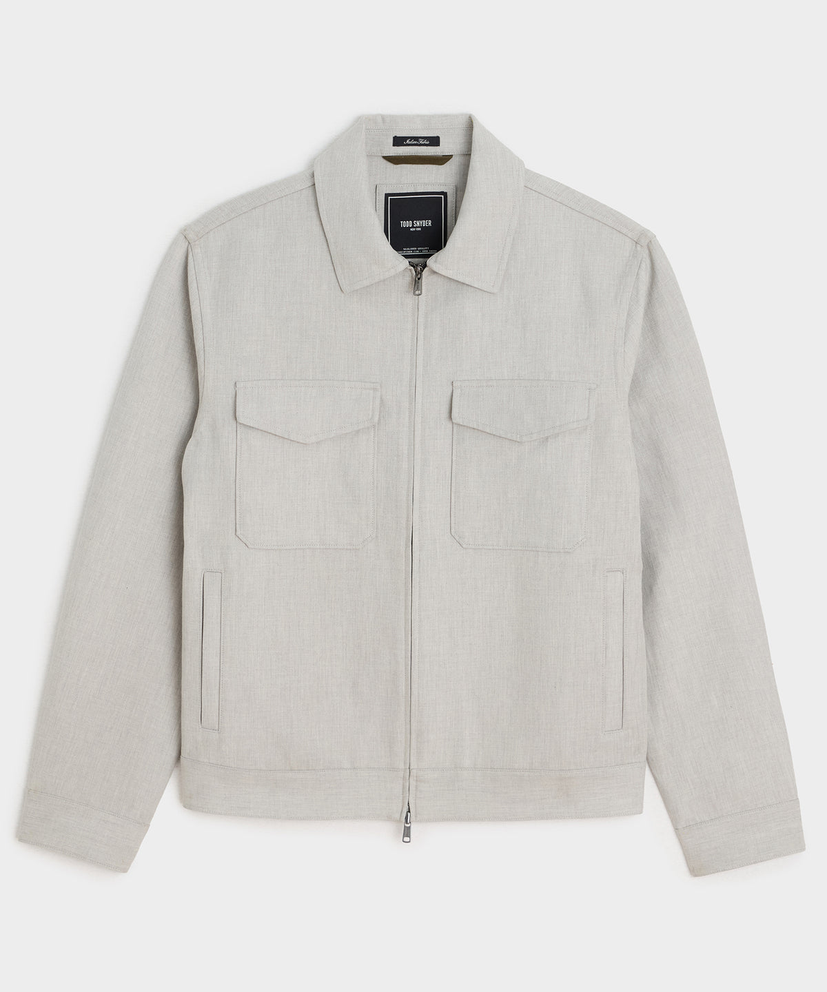 Cotton-Linen Station Jacket