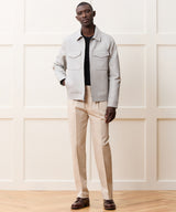 Cotton-Linen Station Jacket