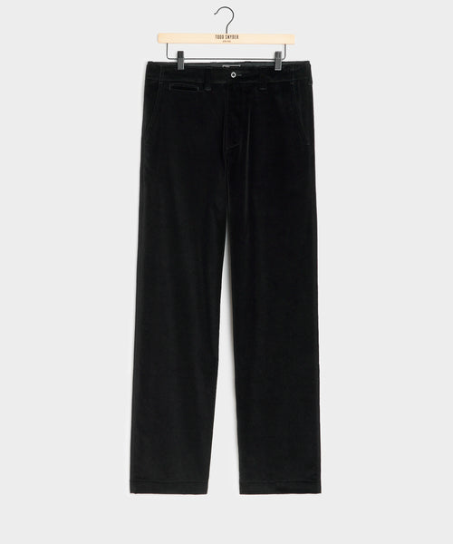 Relaxed Italian Velvet Trouser – Todd Snyder