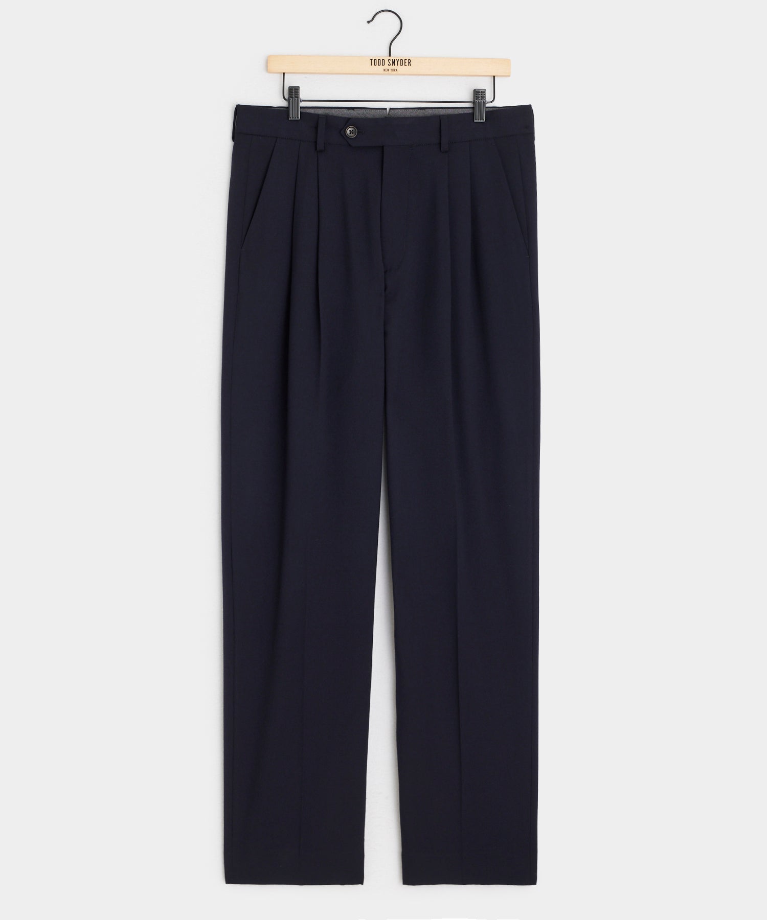 Italian Gabardine Wythe Trouser in Black – Todd Snyder