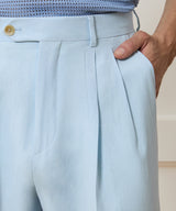 Italian Sueded Linen Wythe Trouser