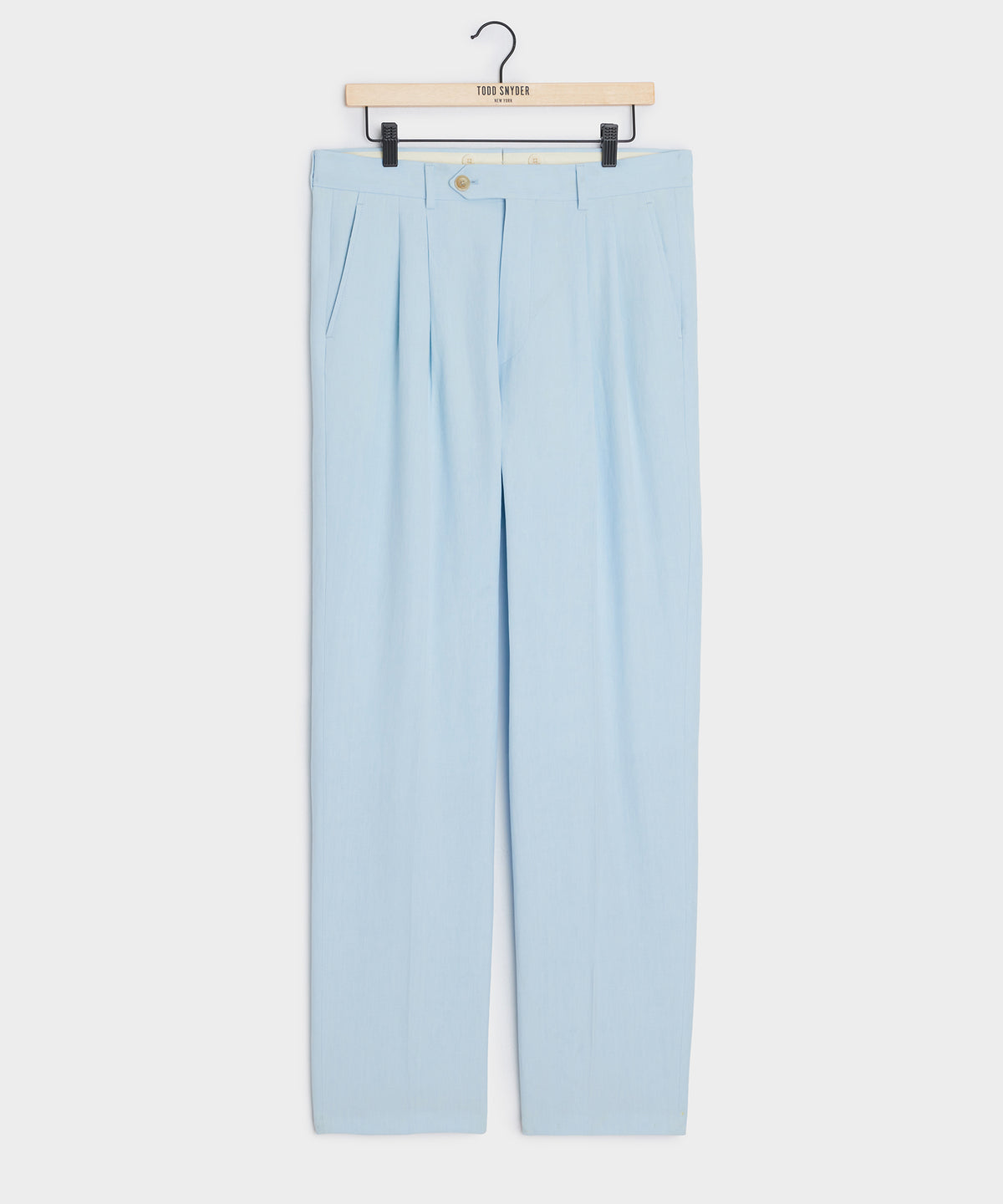 Italian Sueded Linen Wythe Trouser