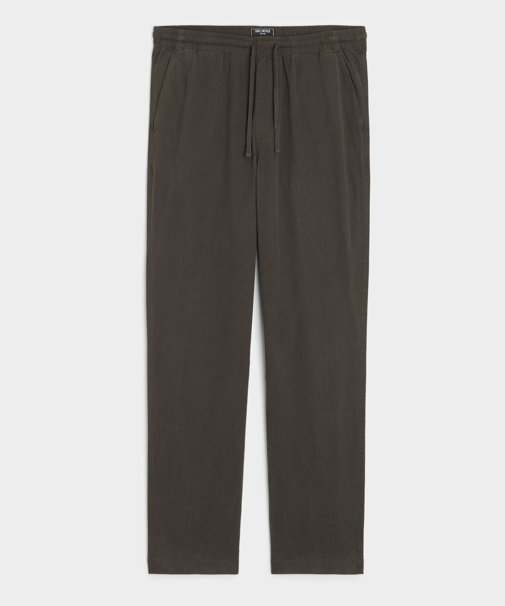 Straight Fit Cotton Weekend Pant