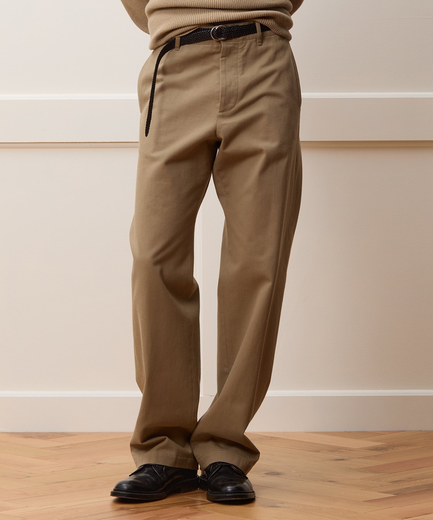 Relaxed Fit Japanese Selvedge Chino in Khaki – Todd Snyder