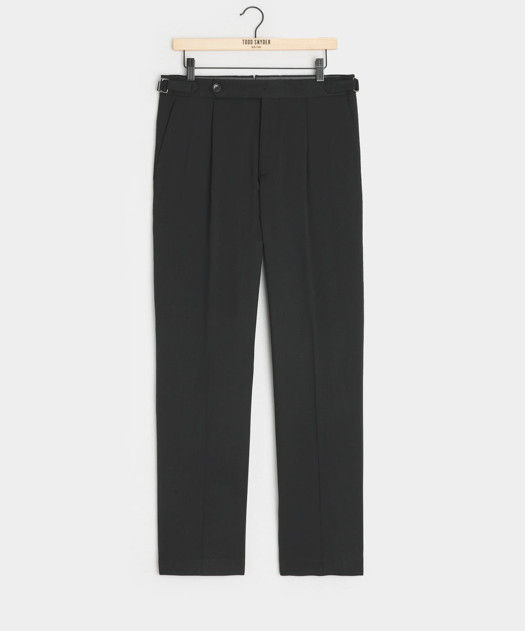 Italian Gabardine Side Tab Trouser