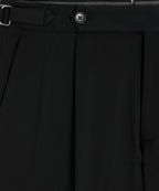 Italian Gabardine Side Tab Trouser