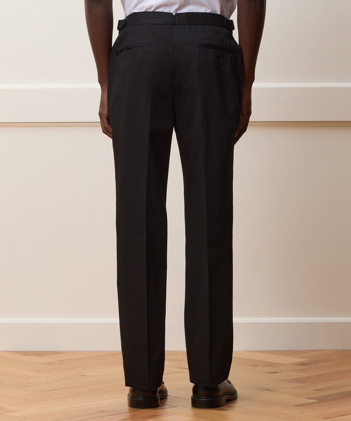 Italian Lightweight Cotton Side Tab Trouser