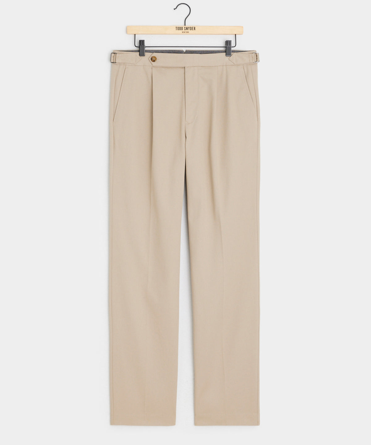 Italian Lightweight Cotton Side Tab Trouser