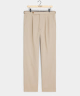 Italian Lightweight Cotton Side Tab Trouser