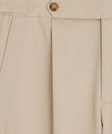 Italian Lightweight Cotton Side Tab Trouser