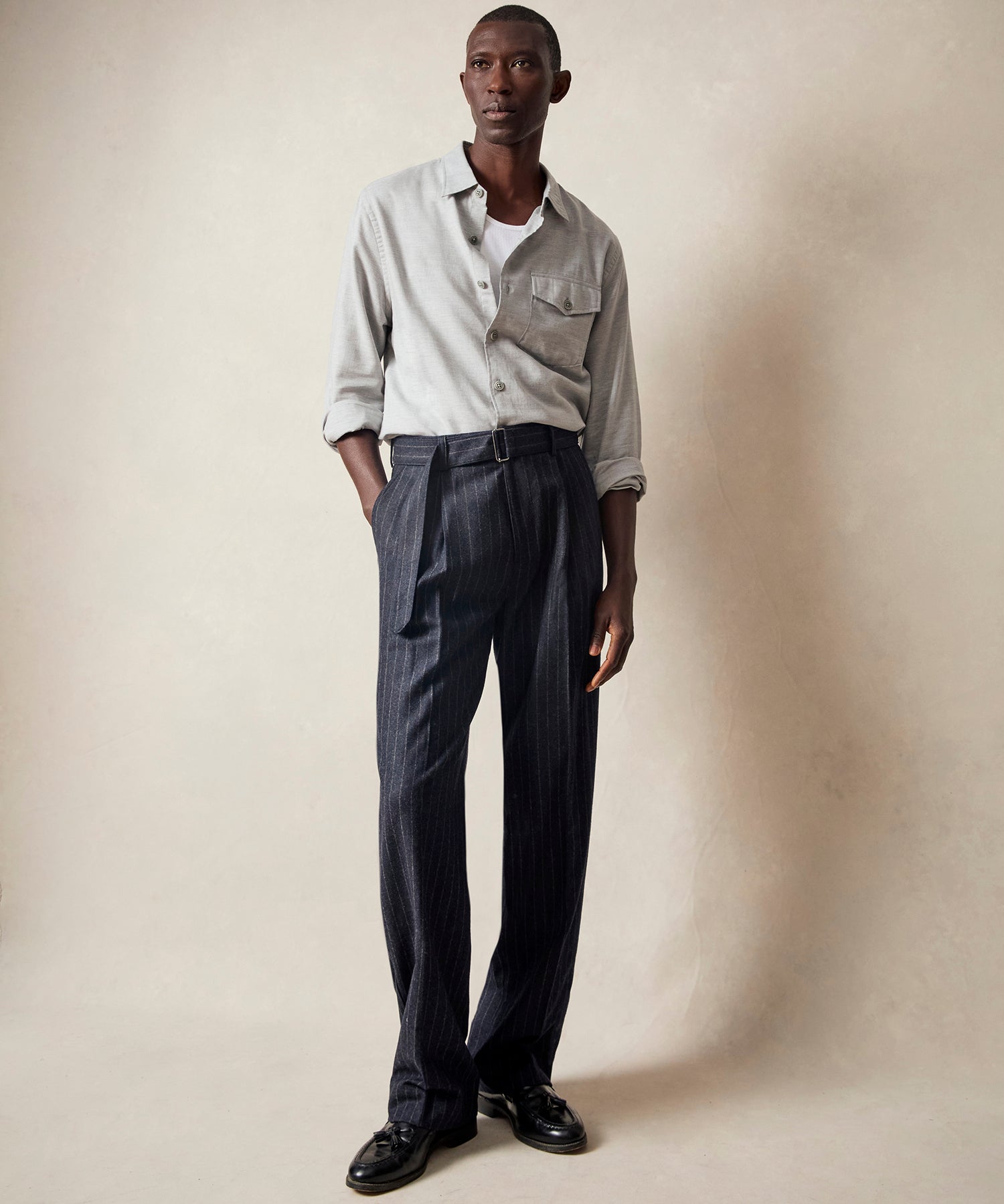 Italian Wool Self Belt Trouser – Todd Snyder