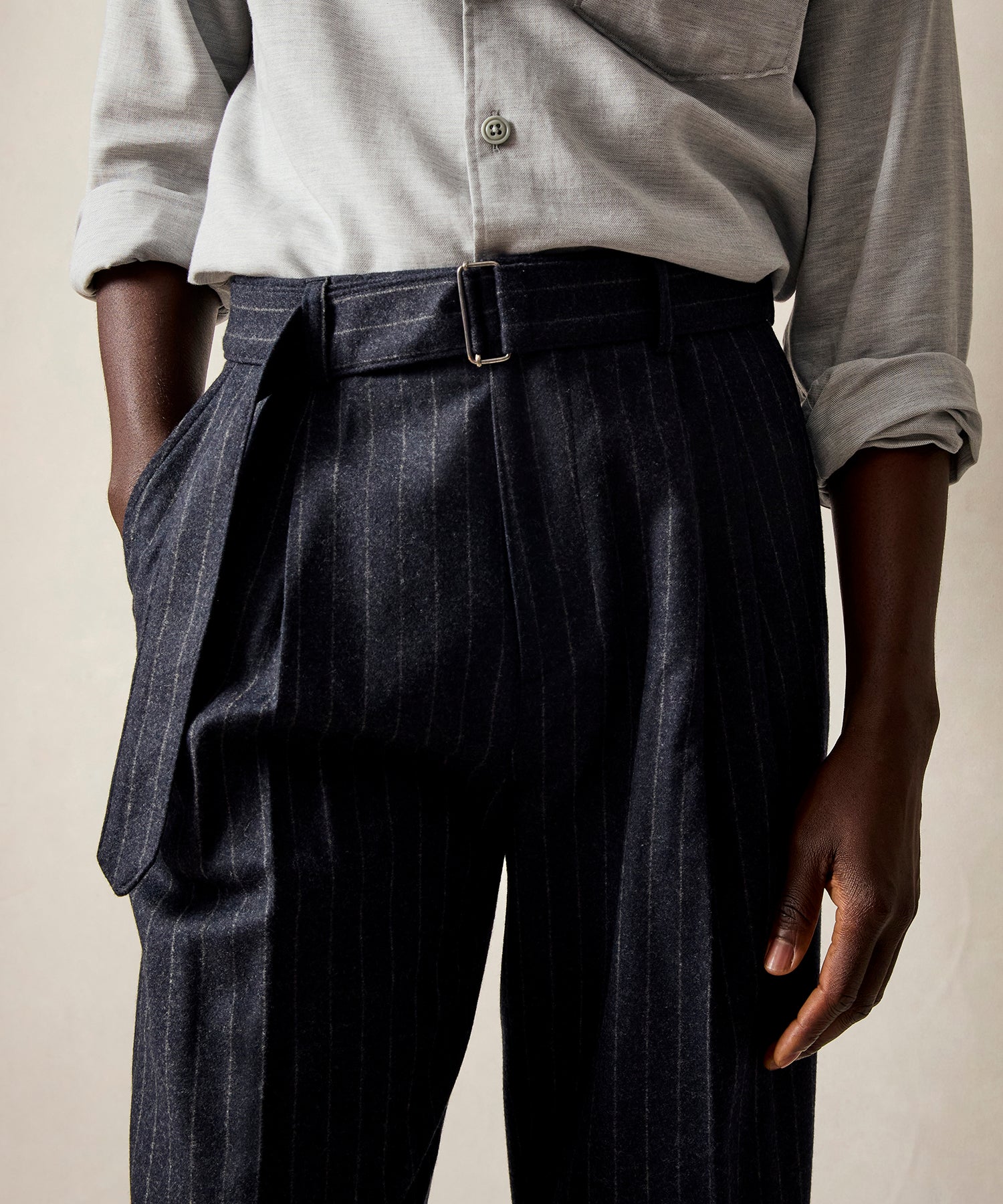 Italian Wool Self Belt Trouser – Todd Snyder