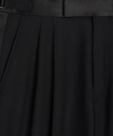 Relaxed Italian Wool Tuxedo Trouser