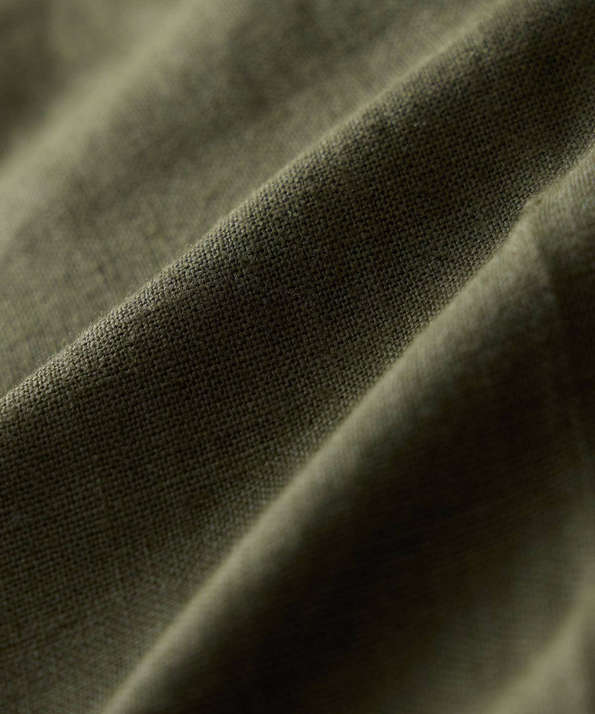 Straight Fit Linen Tab Trouser