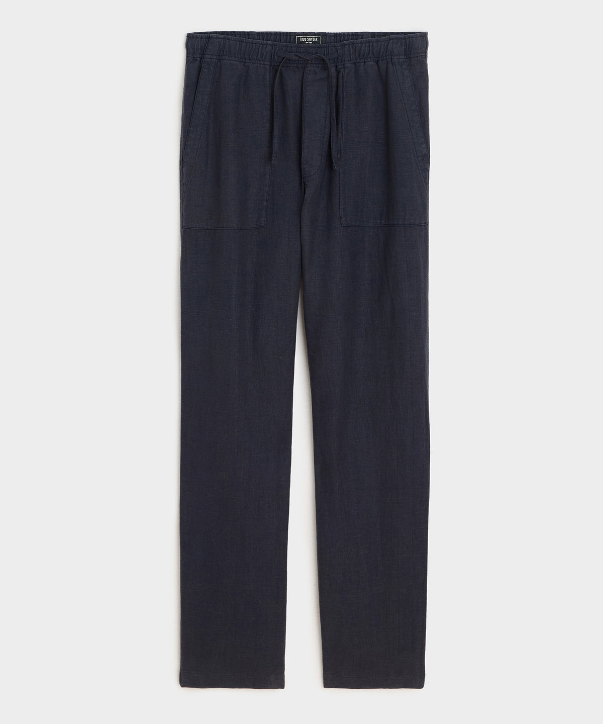 Straight Fit Linen Beach Pant