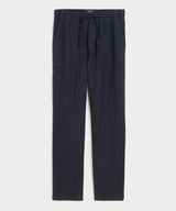 Straight Fit Linen Beach Pant